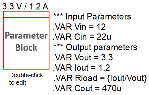 parameter block